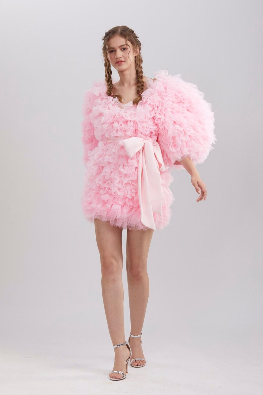 Custom Tulle Dress, Unique Wedding Dress, Wedding Guest Dress, Pink Fairy Princess Dress, Fluffy Dress Ball Gown