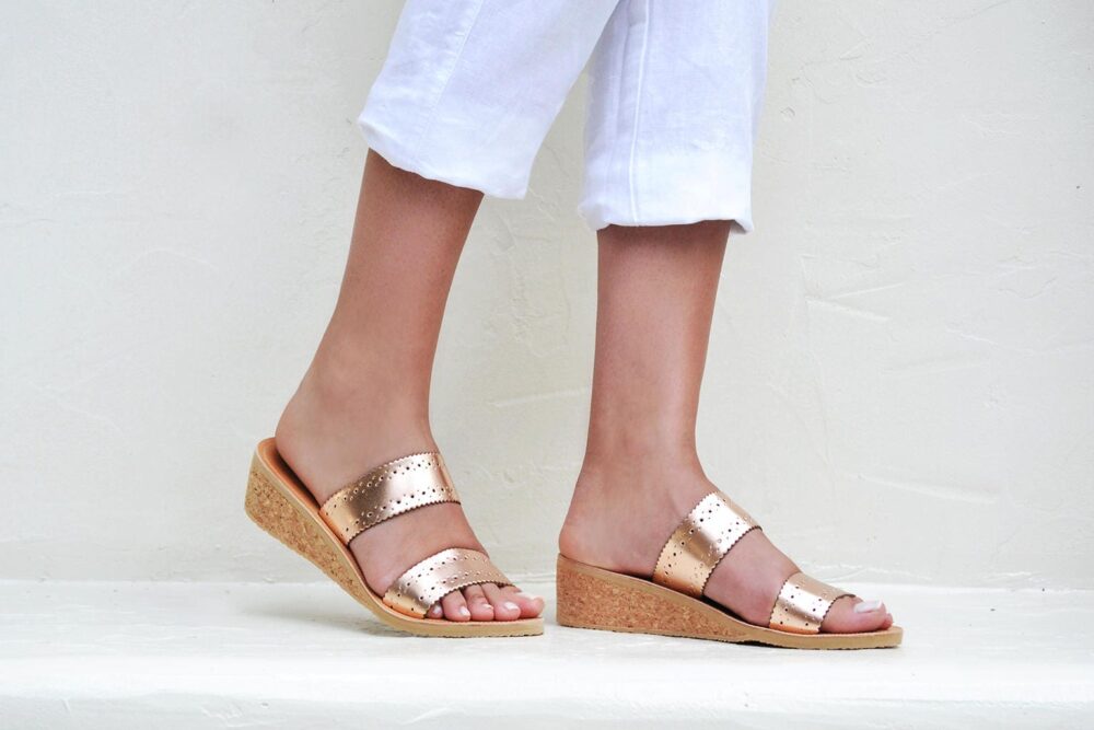 Wedges Sandals, Shoes, Wedding Heels, Sandals, Leather Greek Sandals Women, Miranda