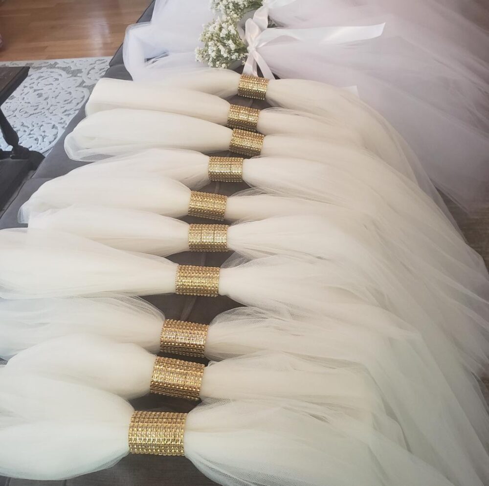 Adjustable Wedding Aisle Pew Hangers, Decor. Made By A Work From Home Veteran