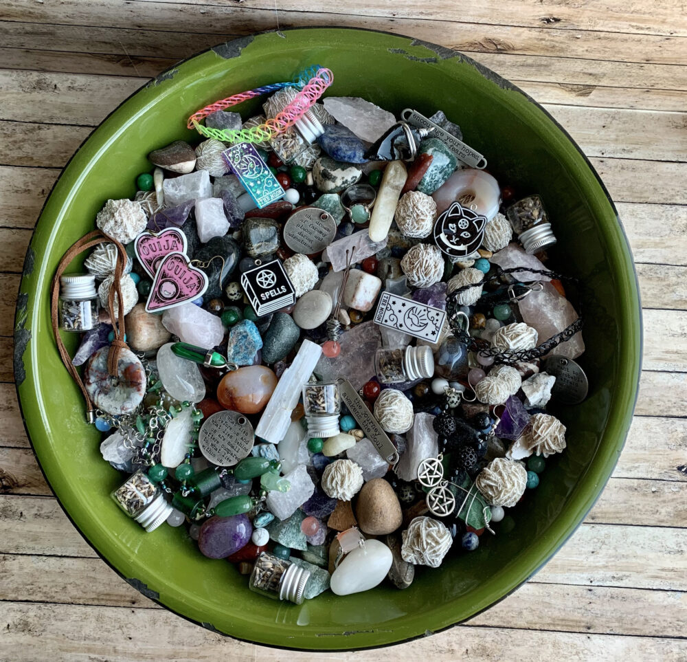 Crystal Confetti Witches Brew Gemstone Mystery Scoop By Ounce Grab Bag Read Description Hippie