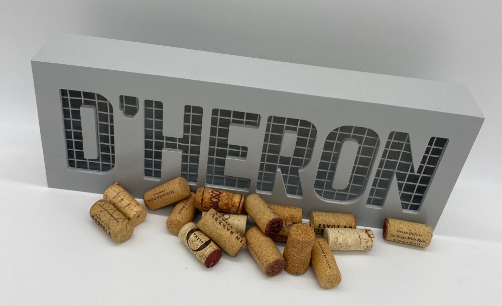Personalized Wine Cork Holder - Custom Shadow Box, Wedding Gift For Couple, Lover Decor, Housewarming Keepsake