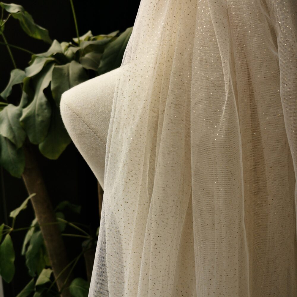 Sparkle Tulle Veil, 3 Colors Gold/Silver Glitter Wedding Veil, Bridal Veil For Bride, Cathedral Chapel Elbow