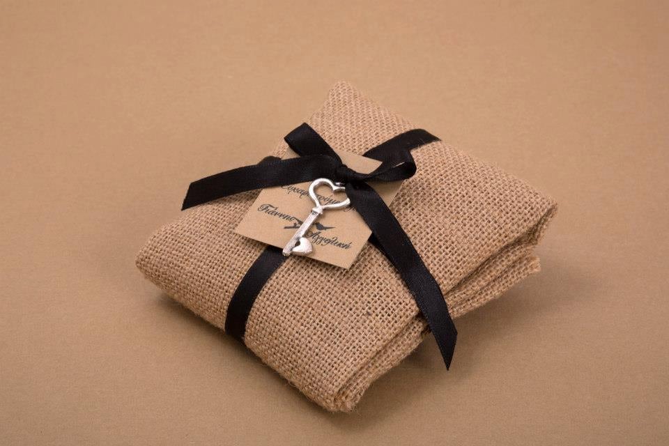 Wedding Favors, Burlap Wedding Favor Bags, Bomboniere, Tag, Bridal Shower Favor, Gift For Guest, Bomboniere Set Of 20Pcs