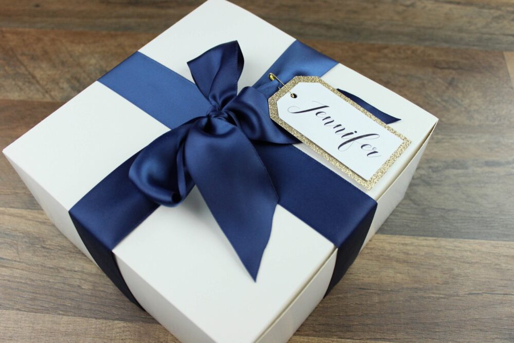 Lightweight Empty Bridesmaid Proposal Gift Box; Wedding Party