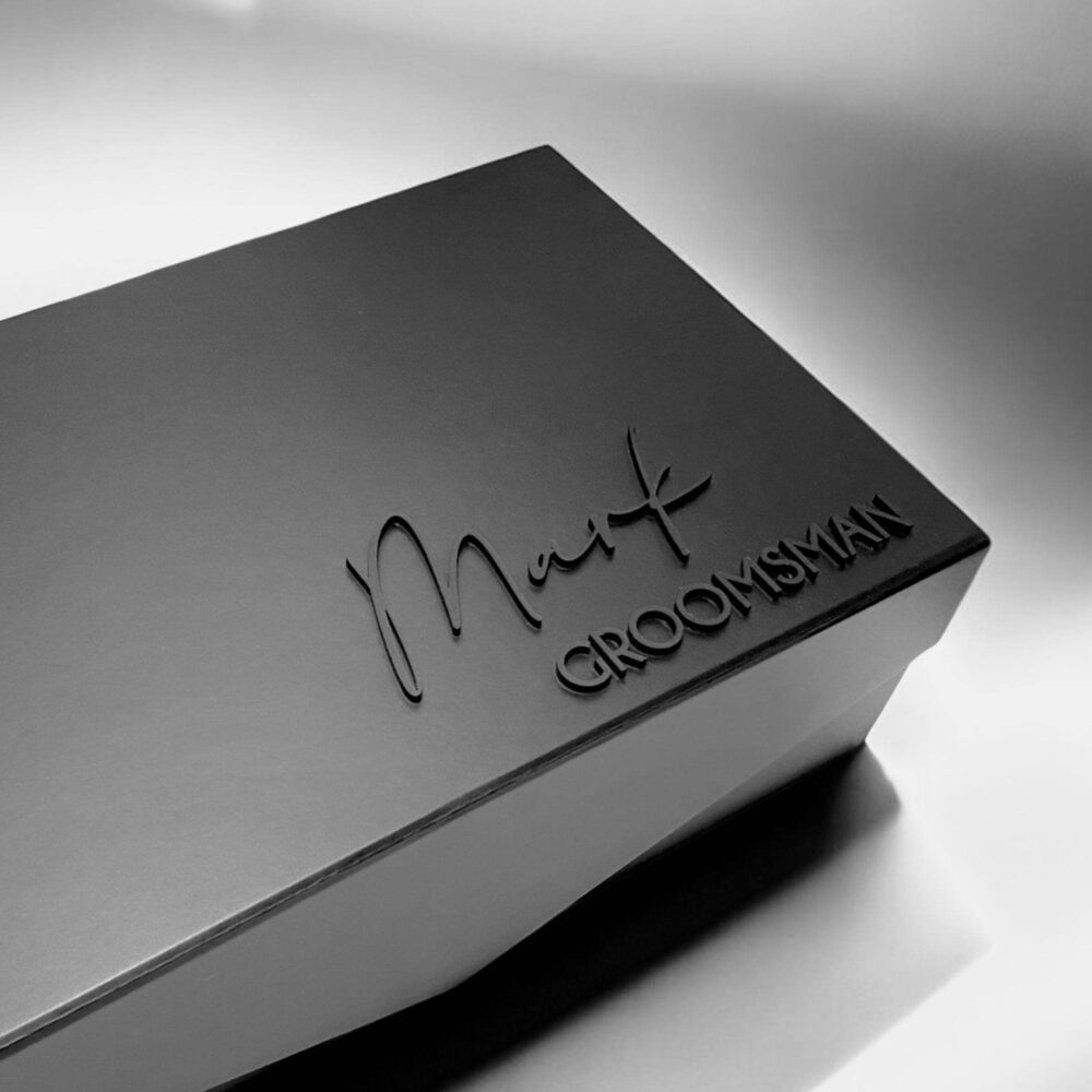 Personalized Bridesmaid Proposal Box | Magnetic Keepsake With 3D Acrylic Name