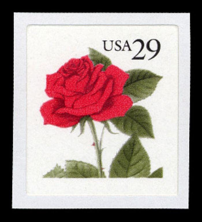 7x Red Roses Weddings 1993 29C Unused Vintage Postage Stamp Free Shipping #1 Source Best Prices On Stamps