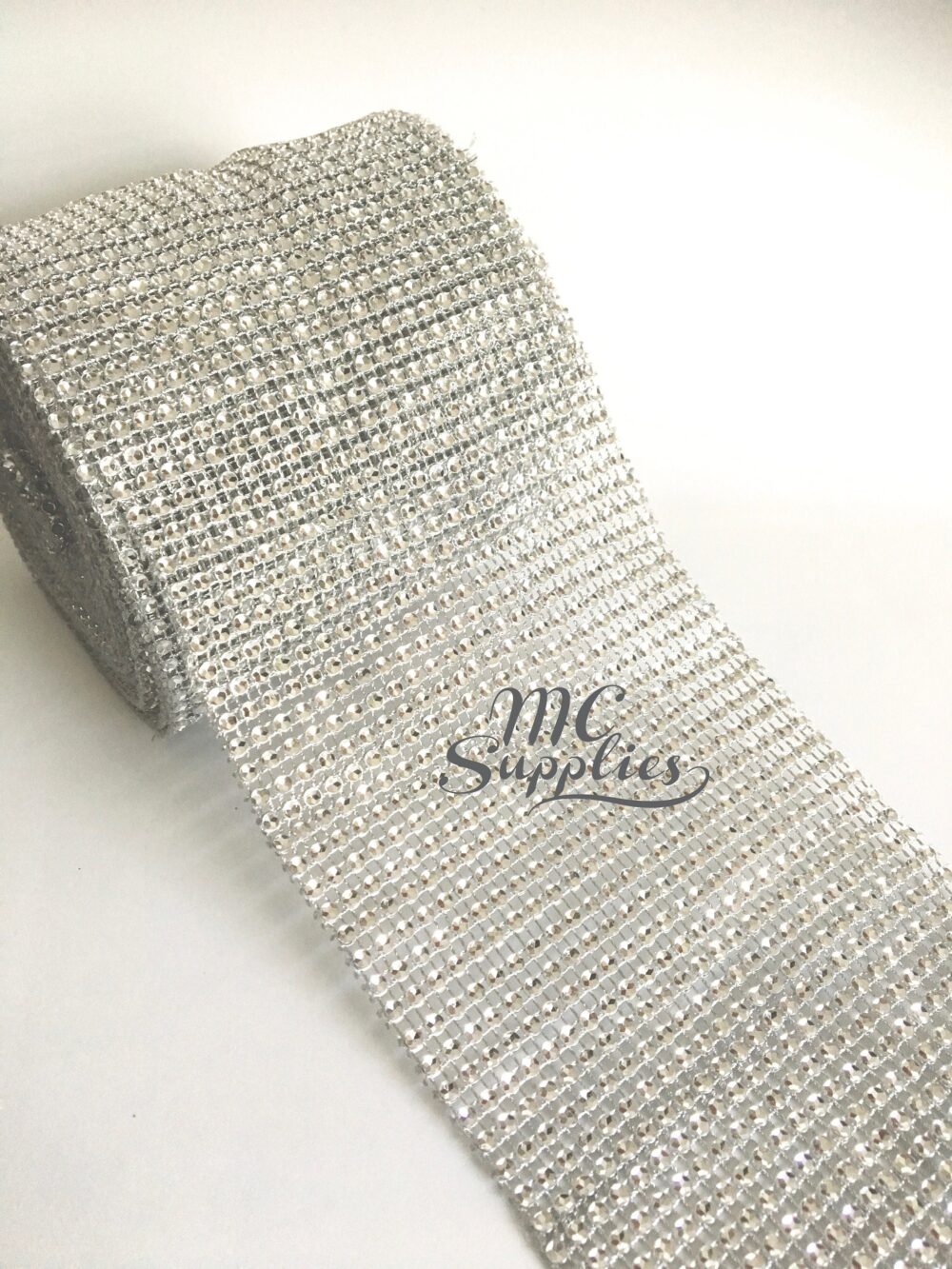 Diamond Mesh Ribbon, Jewel Ribbon, Rhinestone Ribbon, Mesh By The Yard, Wedding Mesh, Wedding Cake Decoration, Scrapbooking Rhinestone, 73