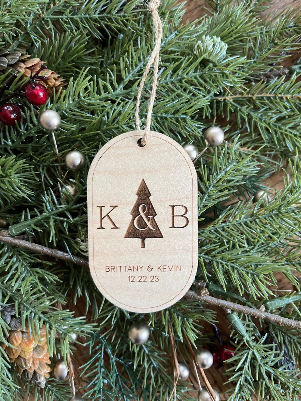 Bulk Custom Wedding Favors Wooden Ornaments, Party Favors For Guests, Wood, Ornaments Favor Guests & Christmas