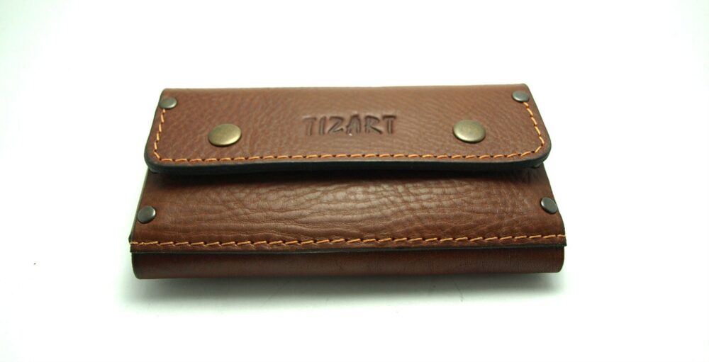 New Brown Cowhide Wallet For All Phone Models Genuine Leather Cell Phone Case With Pocket Card Id Belt Loop Gift Ideas Personalized