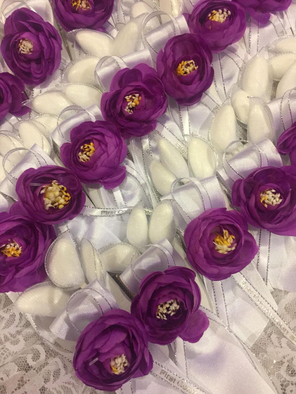 10 Wedding Chocolate Favors, Greek Wedding, Decorated Chocolate, & Jordan Almond, Wedding