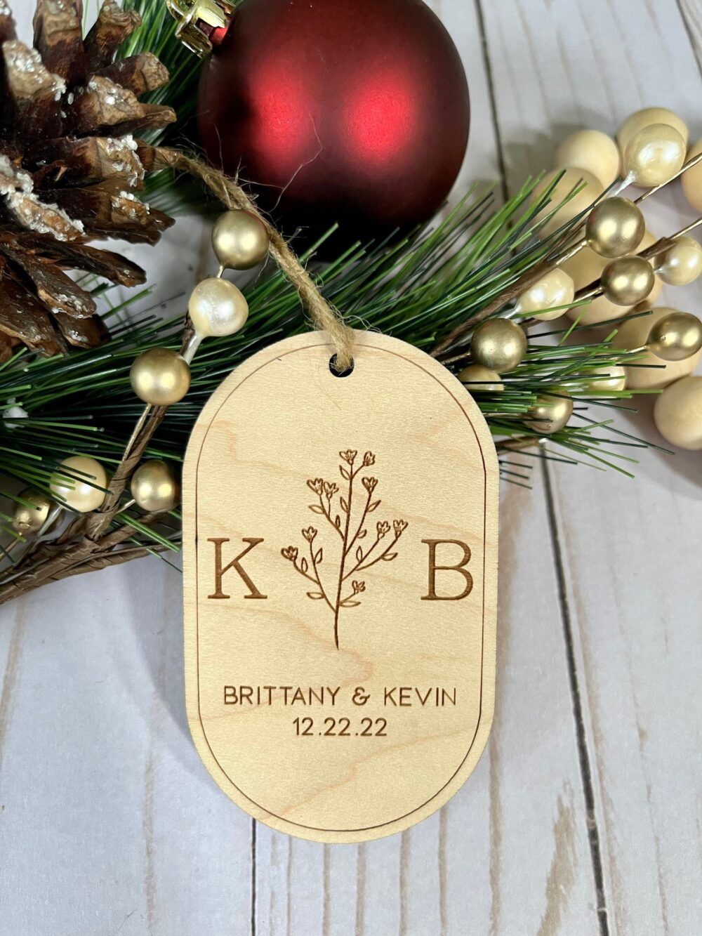 Bulk Custom Wedding Favors Wooden Ornaments, Party Favors For Guests, Wood, Ornaments Favor Guests & Christmas