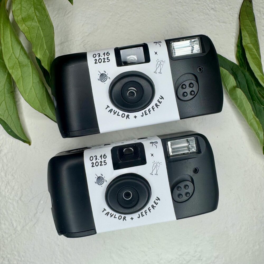 Custom Wrap Sticker For Fujifilm Disposable Camera | Usd 6.00 Each - Wedding