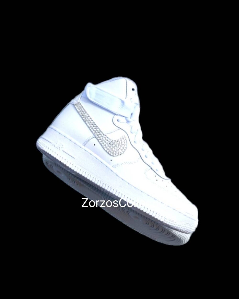 Bling Custom Sneakers. Wedding Shoes. Women's.nike Air Force Customized Per Order Item