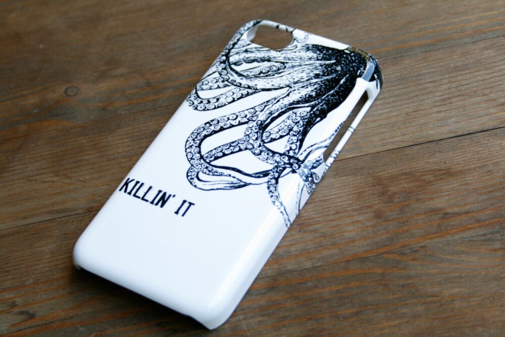 Octopus Phone Case Iphone 14 13 17 16E Max, 15, 17E Mini 8 Nautical Mens Personalized Gift For Him Samsung Galaxy S26 Plus C-Oct