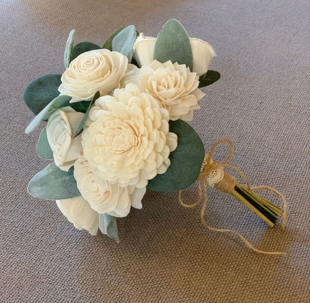 Wedding Bouquet, Wood Flower Wooden Flower, Sola Wood Flower Bouquet, Keepsake Flowers, Bridal Bouquet