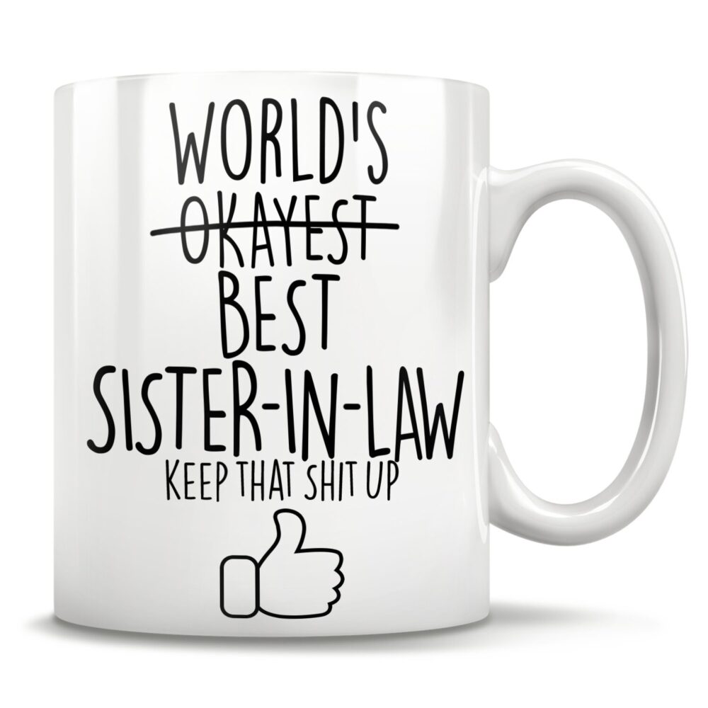 Sister-In-Law Gifts, Sister Of The Groom, Wedding Party Mug, Sister in Law Coffee Sister-In-Law Christmas Gift