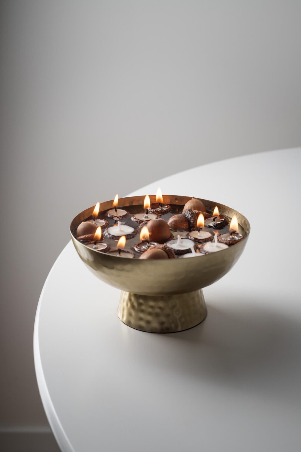 Acorn Floating Candles, Autumn Decor, Cap Mini Scented Birthday Celebration Gift