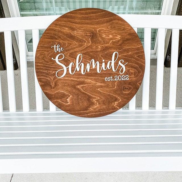 Custom Wedding Guestbook Alternative | 3D Laser Cut Name Sign-In Board Personalized Wooden Decor Made in The Usa