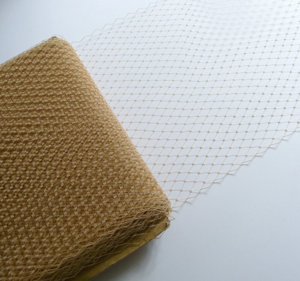Camel Veiling For Hats Millinery Supply 9 Inch Birdcage Russian Tan French Netting Diy Veils Blushers Fascinators