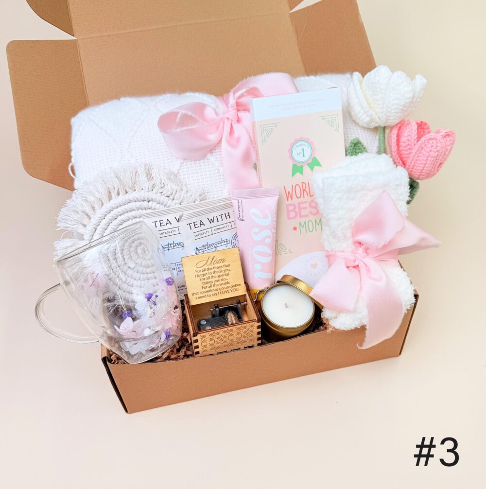 Mom Birthday Gift - Birthday Gift Box For Mom Spa Mother Day Mothers Idea Set Mom
