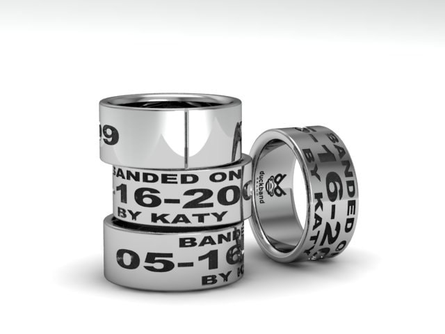 Custom Cobalt Chrome Duck Band Ring