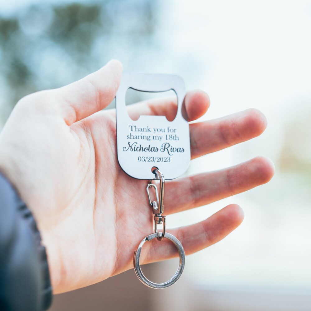 Custom Wedding Favor Bottle Opener Personalized Bulk Gifts