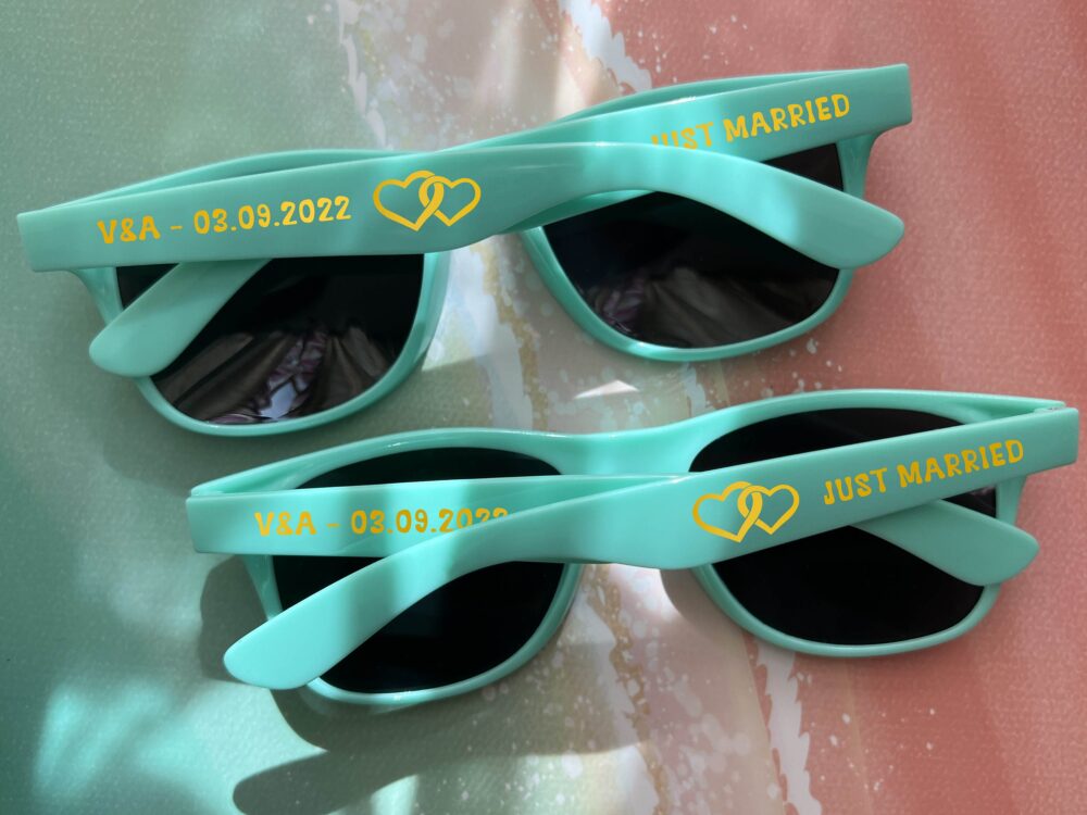 Personalized Sunglasses Wedding Favors For Guests Bulk Birthday Gift Bachelorette Party Custom Printed Bridal Shower Favor