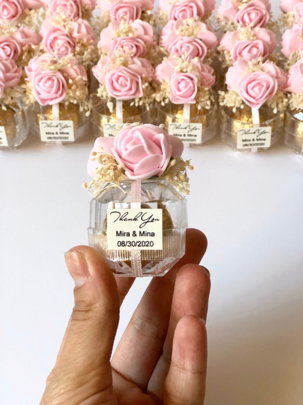 Wedding Almond Candy Favors For Guests, Engagement Favors, Candy, Personalized Gift, Unique Custom Bulk