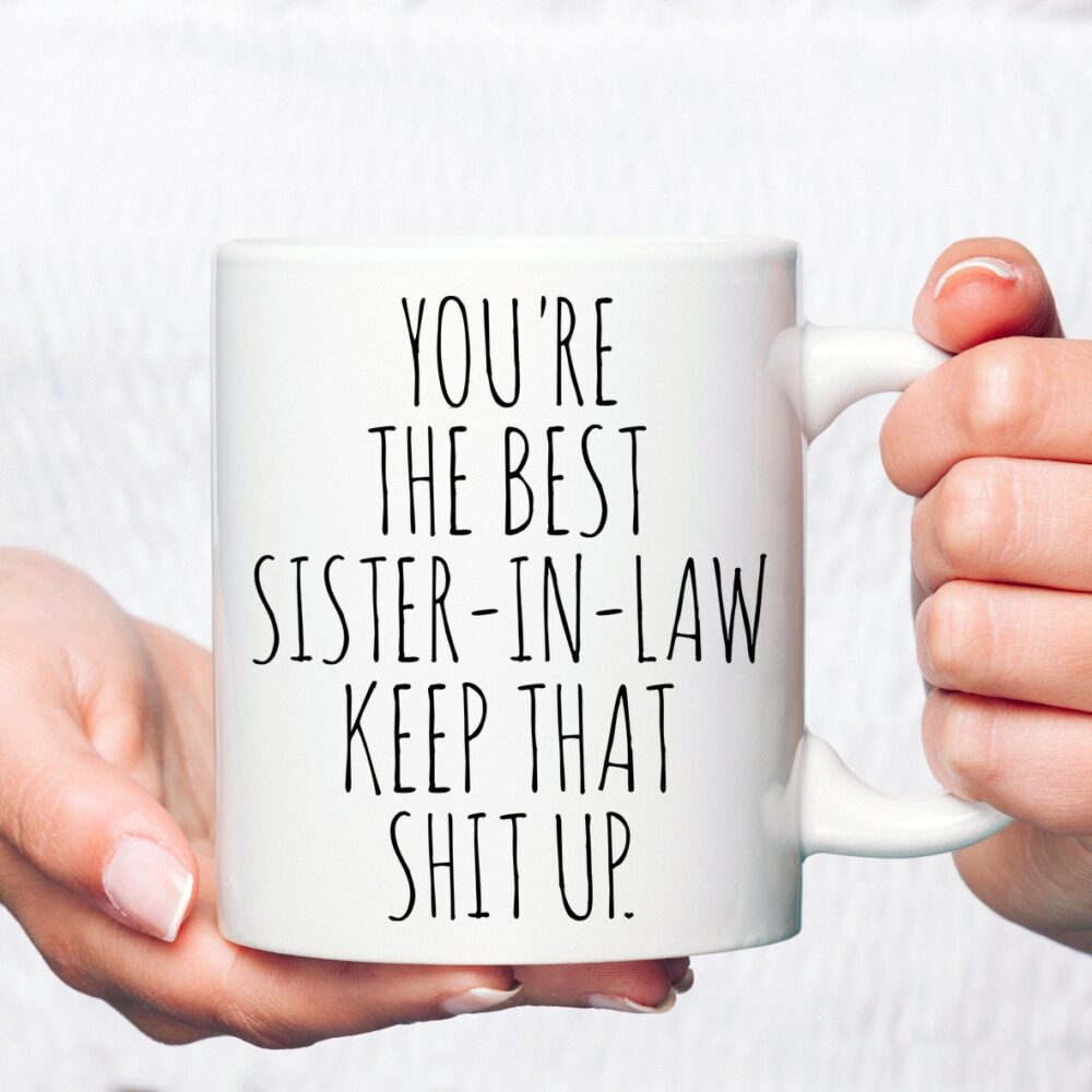 Funny Sister in Law Gift, Gifts For Sister Law, Sister Presents, Sister Christmas, Sister Wedding
