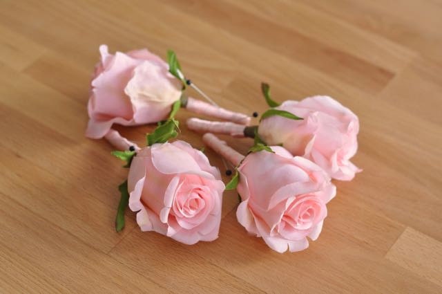 Boutonniere, Buttonhole, Wedding Boutonniere, Groomsmen Prom Flowers, Groomsmen, Groom, Party