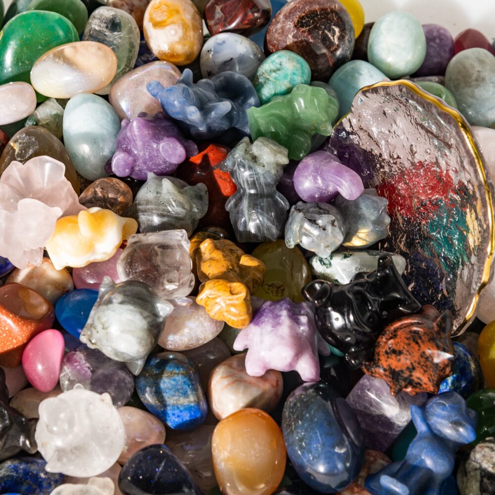 Crystal Confetti Scoop Mixed Gemstones, Healing Crystals, Mystery Gift