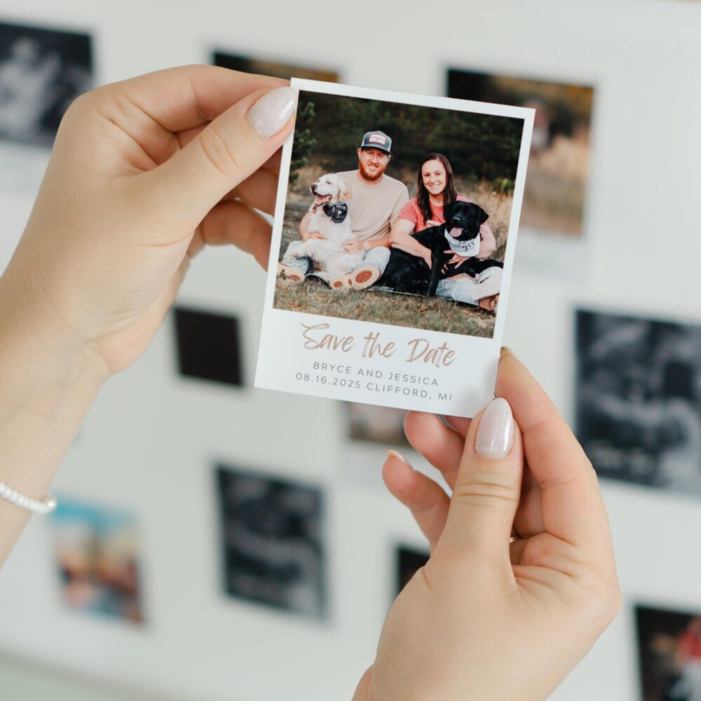 Save The Date Photo Wedding Favor Magnets Custom Invitation Keepsake 1st Anniversary Gift Refrigerator Decor