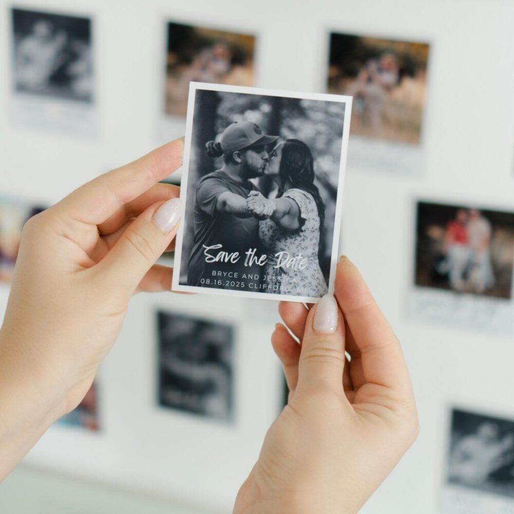 Autumn Save The Date Photo For Wedding Party Favor Magnets Invitation Guest Gift Personalized Weddings Announcement Magnet