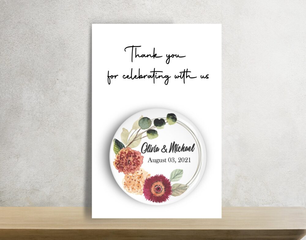 Personalized Wedding Favor Bottle Opener Bulk Thank You Gifts