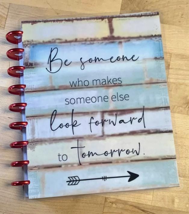 Front & Back Cover Set Be Someone Inspirational Quote 4 Use W Classic/Minihappy Planner/Tul/Erin Condren | Lp/A5Coil/A5Ring/A5 Filofax~