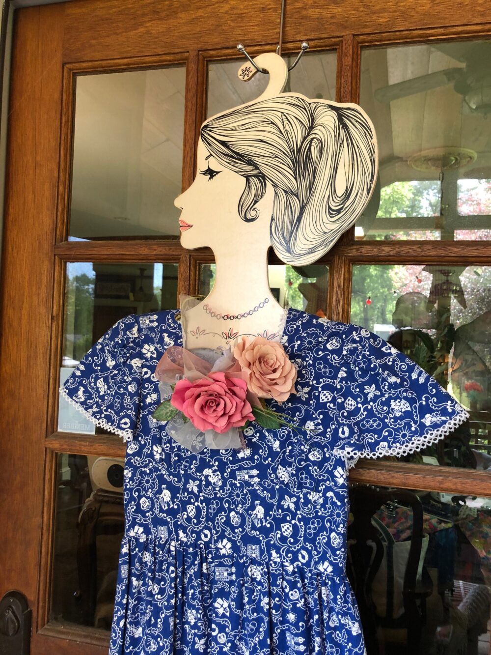 Pretty 60's Cottage Core Dress/60's Long Dresses/Handmade Dresses/60's Maxi Dresses/Print Maxis/Mint Condition