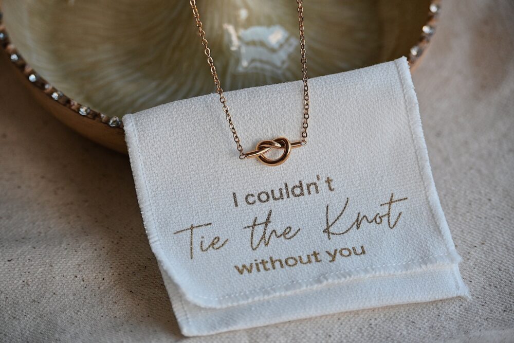 Help Me Tie The Knot Bridesmaid Gifts, Love Necklace, Bridesmaids Proposal Box, Thank You Gift, Gifts Box