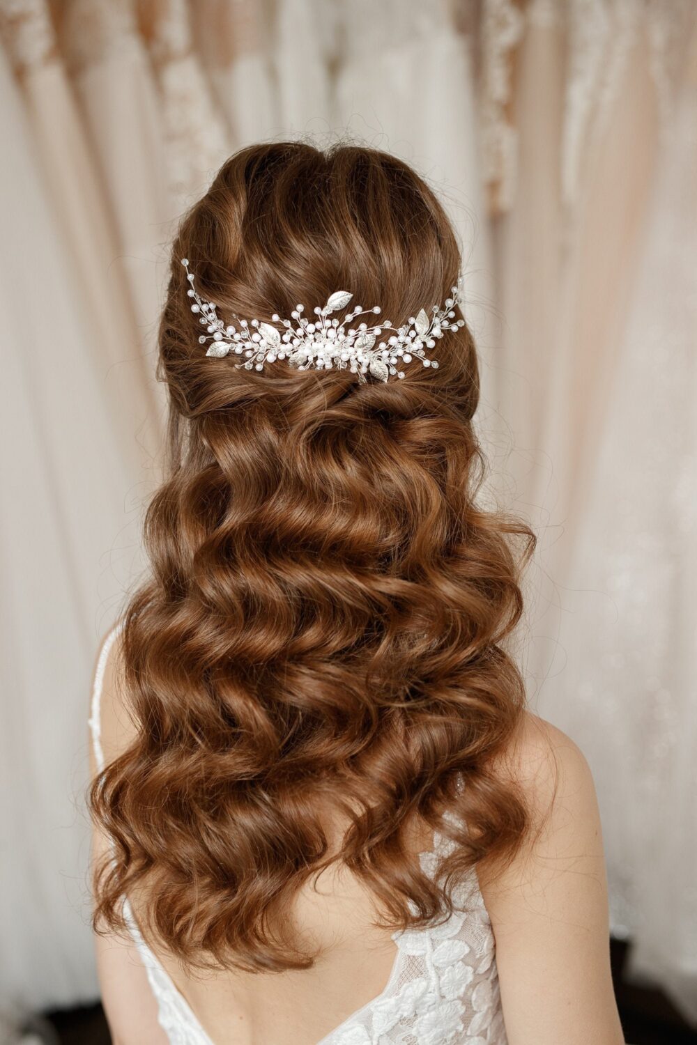 Wedding Hair Comb, Pearl Bridal Headband