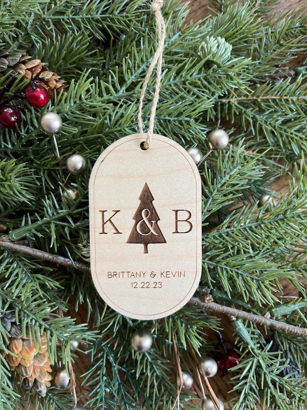 Bulk Custom Wedding Favors Wooden Ornaments, Party Favors For Guests, Wood, Ornaments Favor Guests & Christmas