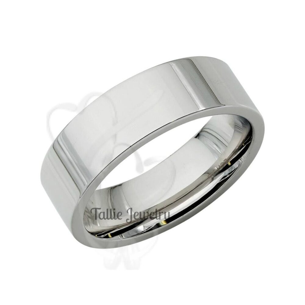 Mens Platinum Wedding Bands, Rings, Flat Band, Ring, Rings For Men