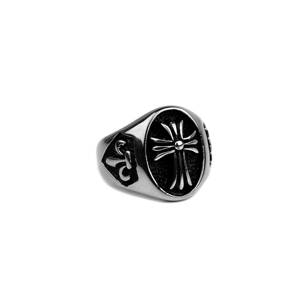 Faith Cross Ring - Men's Band Stainless Steel Jewelry Rings For Men By Modern Out