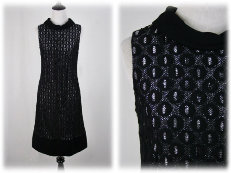 Vintage 1960S Dress Jon Mccauley lbd Cocktail