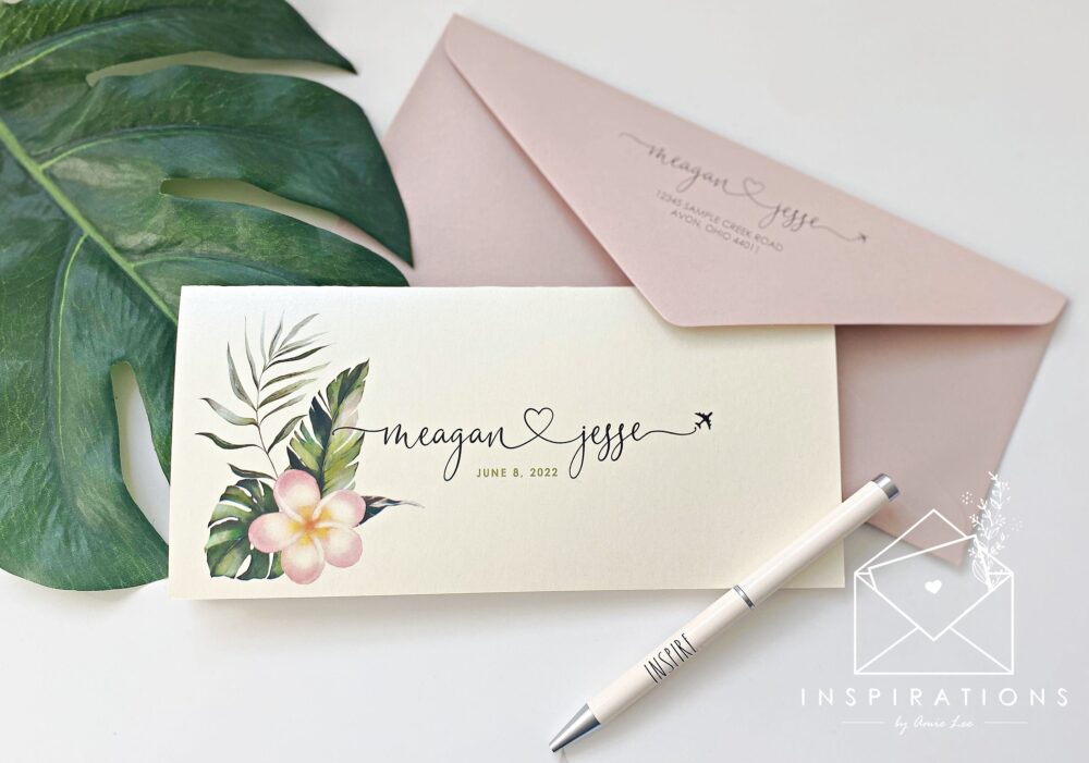 Boarding Pass Wedding Invitations, Destination Wedding, Airplane Ticket, Beach Travel Theme, Tropical