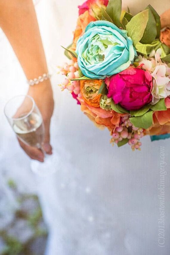 Wedding Bouquet, Bridal Silk Wedding Flowers, Bouquet Set, Destination Wedding, Weddings