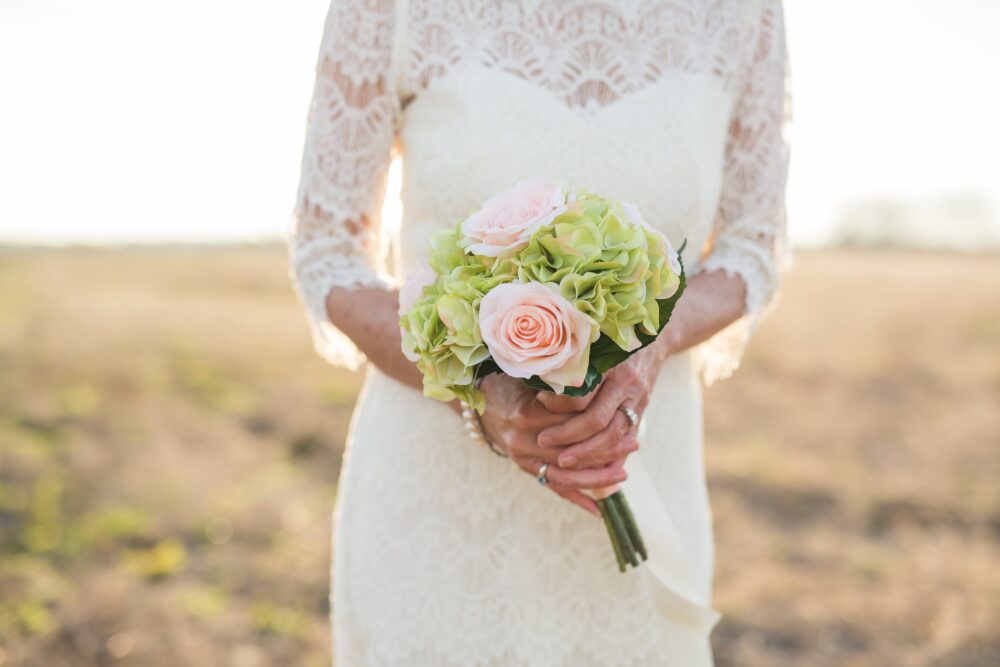 Wedding Bouquet, Flowers, Flower Rose, Hydrangea, Silk Bridal Boho, Bridesmaid Bouquet