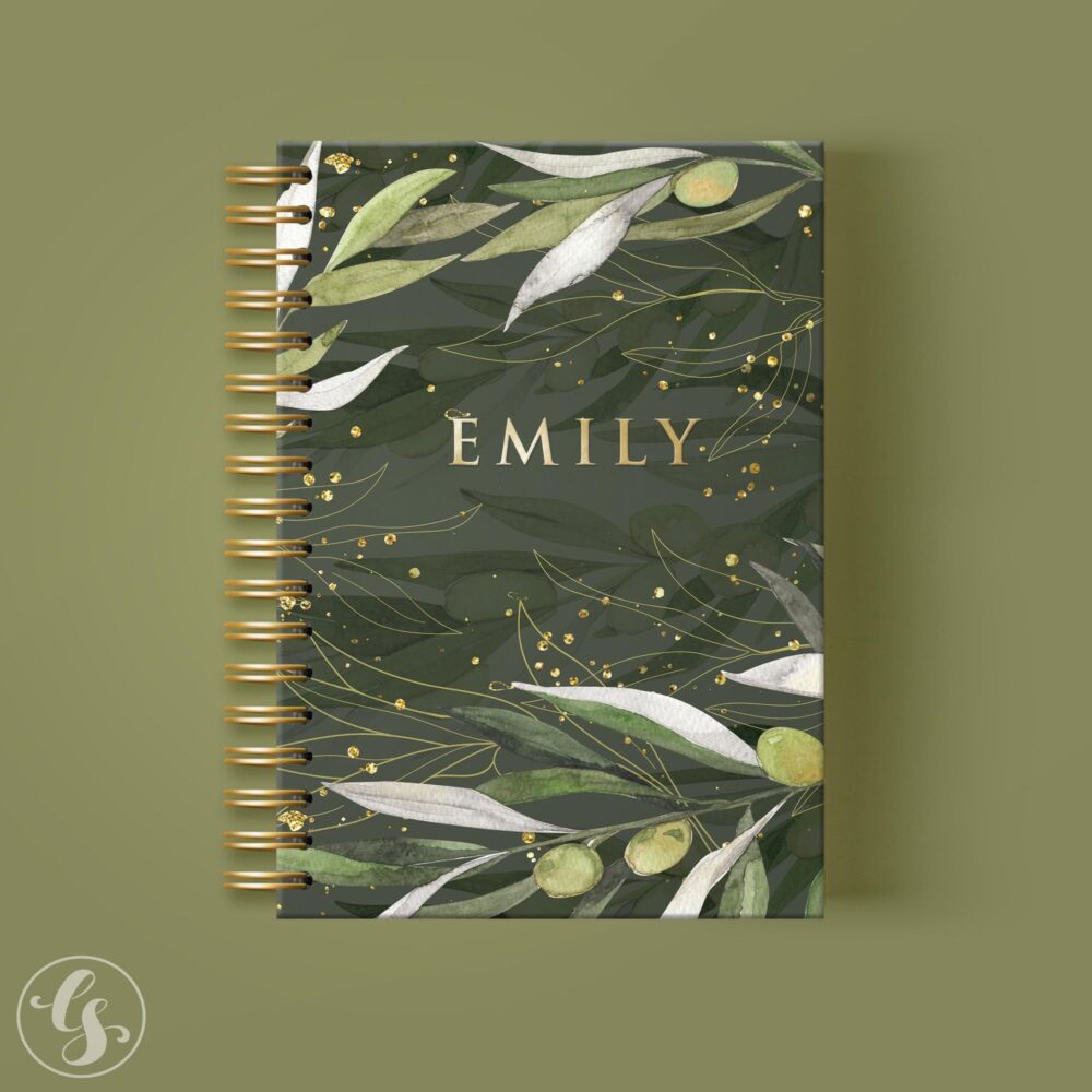 Daily Planner 2026-2027 Weekly Monthly, Dated Personalized Notebook Journal, Academic Planner Hourly
