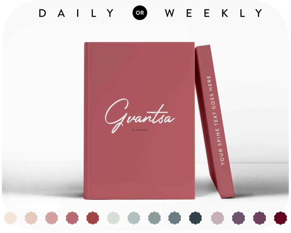 2026 Academic Planner Customizable Daily, Weekly, Monthly Views