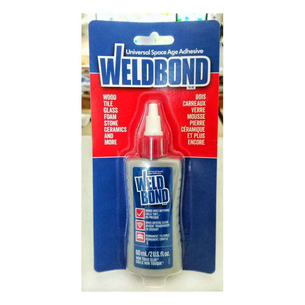Glue, Weldbond For Mosaic. Adhesive Glass On Glass, Wood, Ceramics, Tile & Foam. This Glue Is White, Then Dries Clear