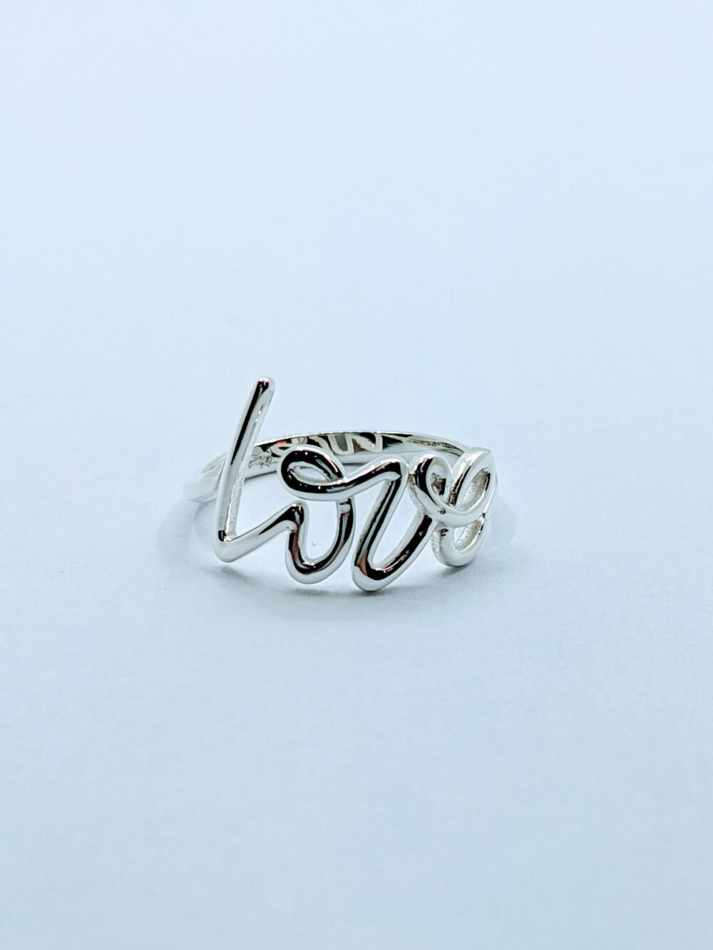 sterling Silver Love Ring