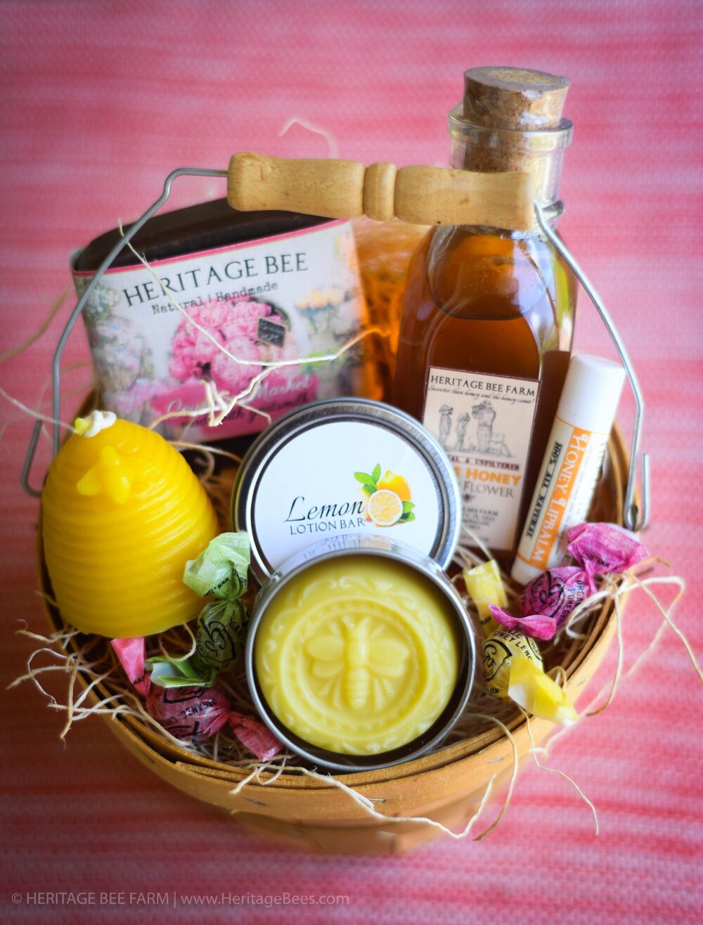 Christmas Gift Basket For Wife, Mothers, Sister, Girlfriend Or Any Special Lady in Your Life Lovely Handmade Gifts